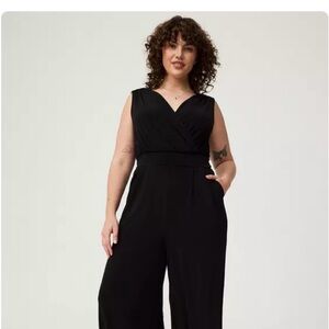 Torrid Elegant Black Sleeveless Jumpsuit